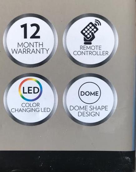Luce Bella Night Light with Colour Changing LED & Remote Control - TheITmart