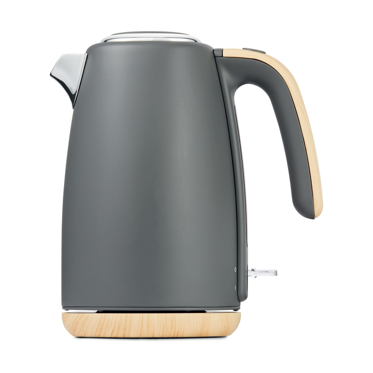 Anko 1.7L Stainless Steel Kettle - White/Black - TheITmart