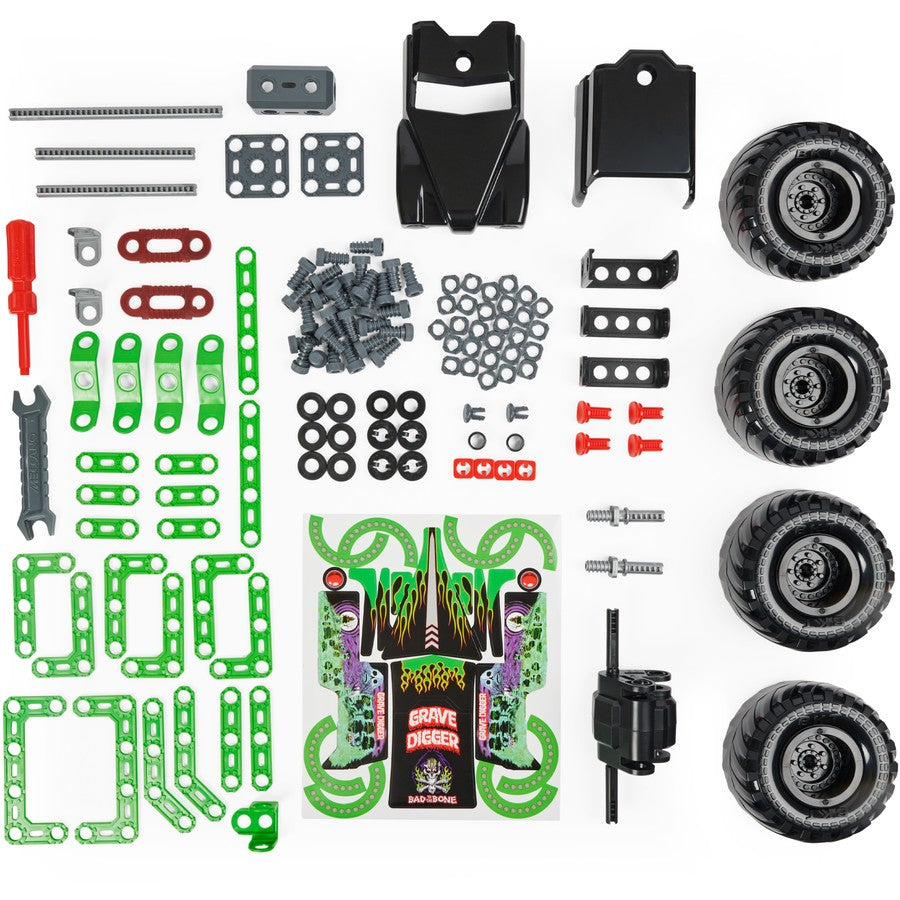 Meccano Junior Monster Jam Truck/ Suitable for Ages 5+ Years