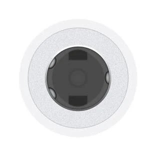 Apple Lightning to 3.5mm Headphone Jack Adapter - White