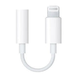 Apple Lightning to 3.5mm Headphone Jack Adapter - White