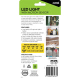 Crest 50 Lumens Rechargeable Compact LED Motion Sensing Light - TheITmart