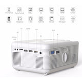 Laser LED Projector with DVD Player and Wi-Fi Casting