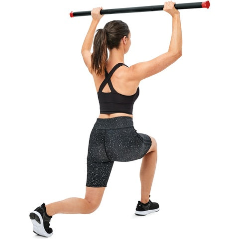 Anko Adjustable Weighted Fitness Bar / Black