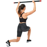 Anko Adjustable Weighted Fitness Bar / Black