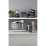 Anko 1.7L Stainless Steel Kettle - White/Black - TheITmart
