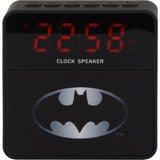 Batman Wireless Alarm Clock Speaker - Black