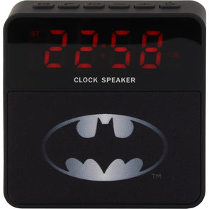 Batman Wireless Alarm Clock Speaker - Black
