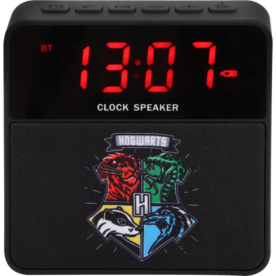 Harry Potter Wireless Alarm Clock Speaker -HPACPSBK- Black