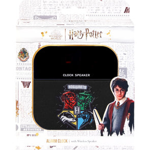 Harry Potter Wireless Alarm Clock Speaker -HPACPSBK- Black