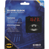 Batman Wireless Alarm Clock Speaker - Black