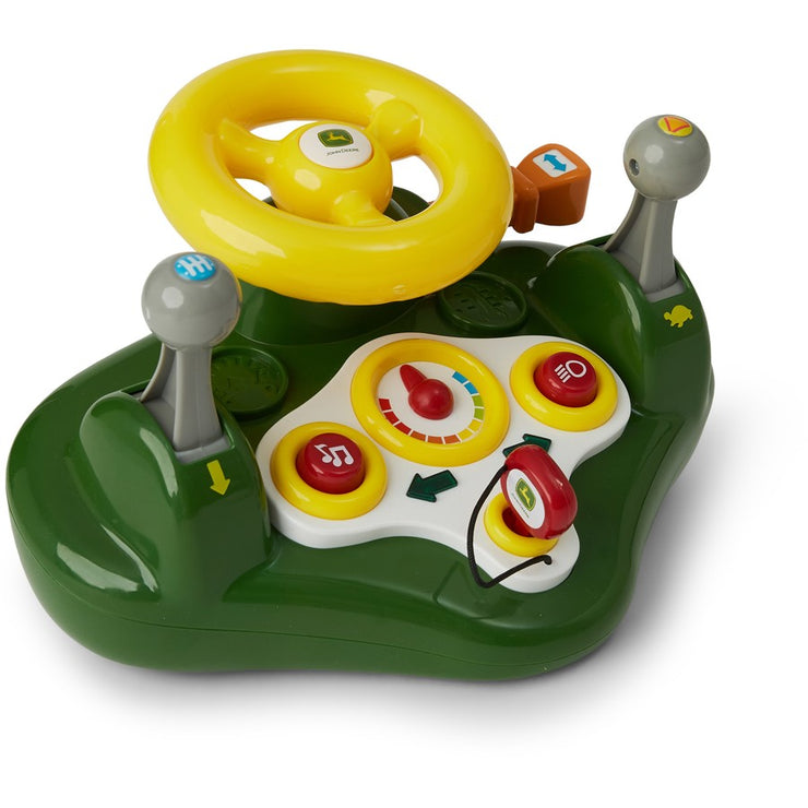 John Deere Busy Driver with 12 Interactive & Fun Activities /Suitable for Ages 1+ Years