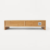2 Bamboo Desk Top Drawers / Stationery Organizer