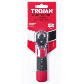 Trojan 150mm 3/8" Drive Ratchet/Great for Narrow Area Use