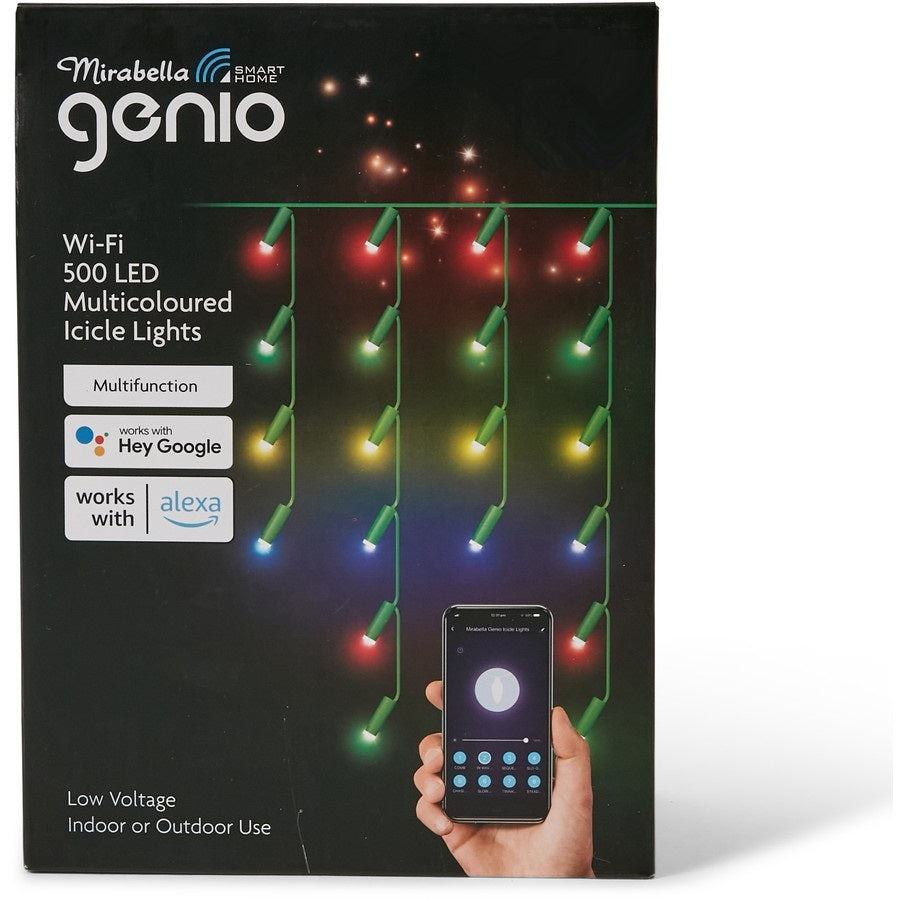 Mirabella Christmas Genio Wi-Fi 500 Lights - Icicle - TheITmart