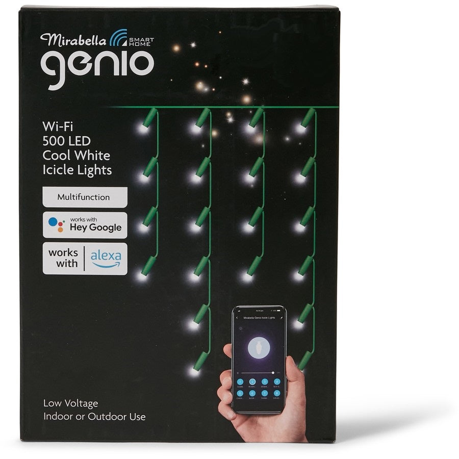 Mirabella Christmas Genio Wi-Fi 500 Lights - Icicle - TheITmart