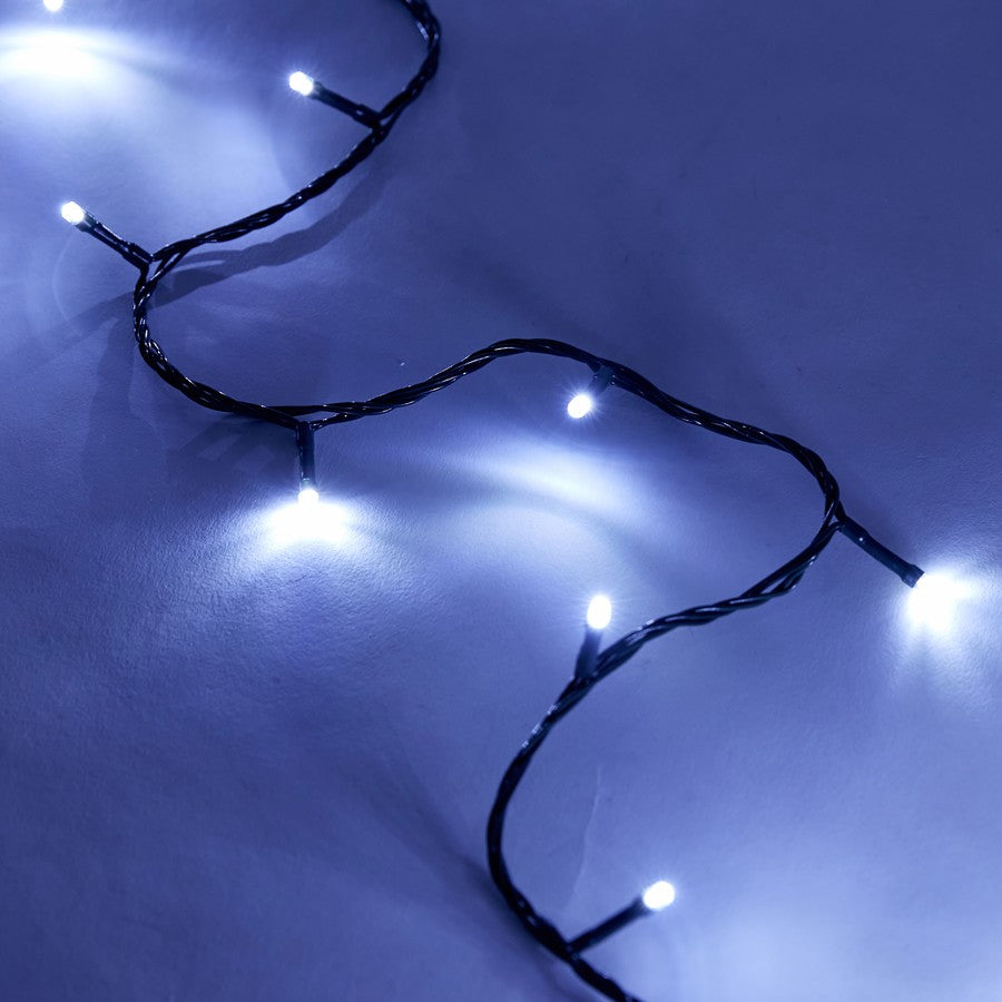 Mirabella Christmas 100 LED Low Voltage String Lights Extension Set - White - TheITmart