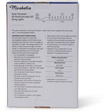 Mirabella Christmas Solar Powered 50 LED String Lights  - Multicoloured