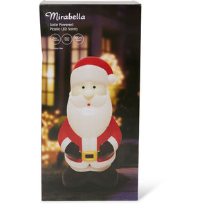 Mirabella Christmas 80cm Solar Powered LED Santa