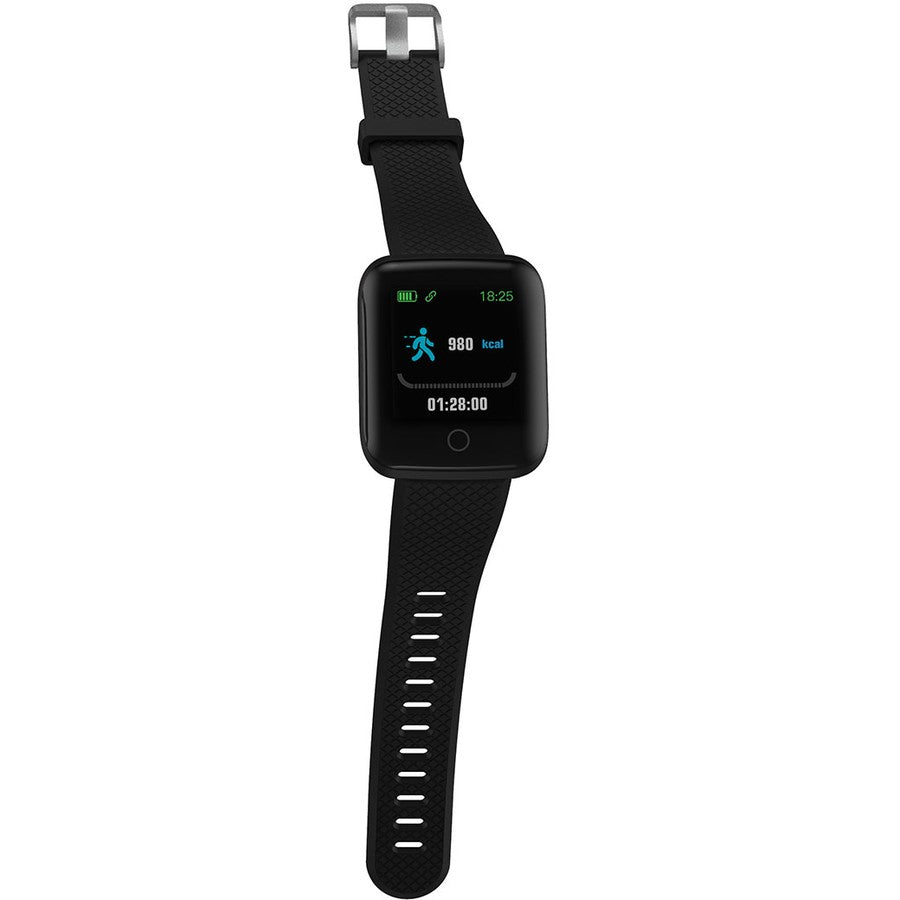 Laser V-Fitness Momentum Smart Watch - Black / Ideal Gift for Kids