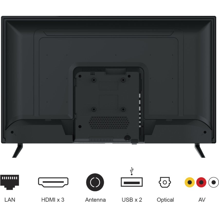 JVC 32" Travel HD LED Android 11 TV - LT-32N3135A