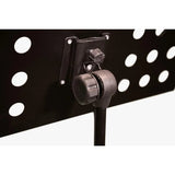 Stadium MSTND Adjustable Music Stand/Adjustable large bookplate with tilted lip - TheITmart
