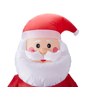1.8M Festive Decorative Lights Inflatable Santa with Countdown
