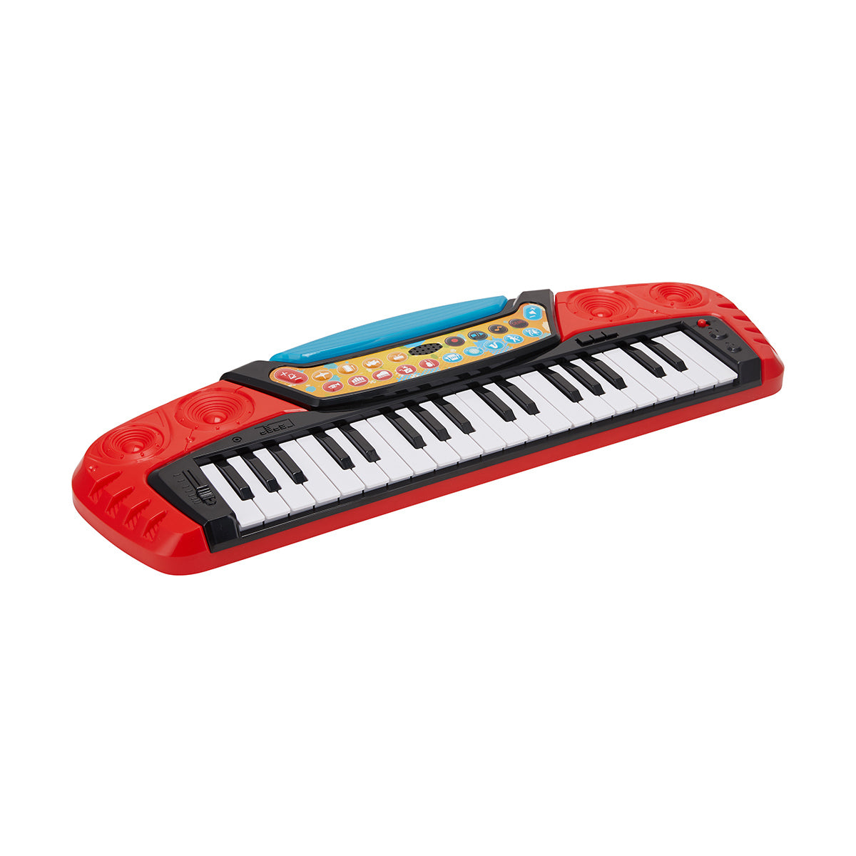 Red Musical Keyboard for 3+ age Battery Powered