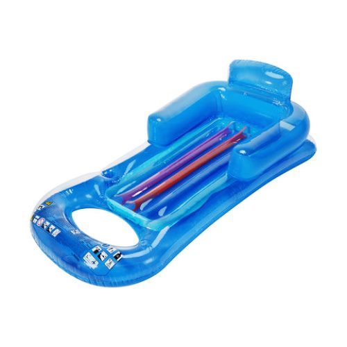 Inflatable Deluxe Air Bed - Blue
