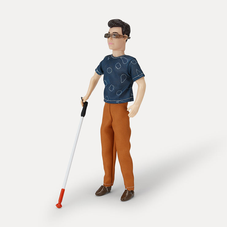 Vision Impaired Harlen Doll