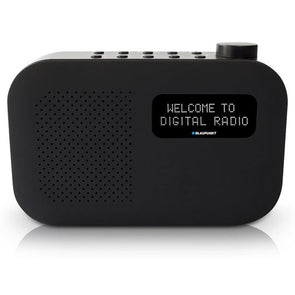 Blaupunkt BR-60DABC Portable DAB+ FM/AM Radio /20 Pre-Set Stations/ Dual Alarm