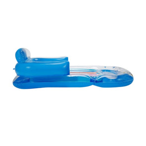 Inflatable Deluxe Air Bed - Blue
