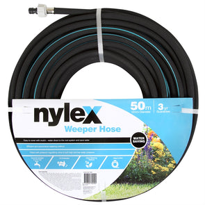 Nylex 50m Weeper Hose Suits to Garden Beds & Vegetable Patches