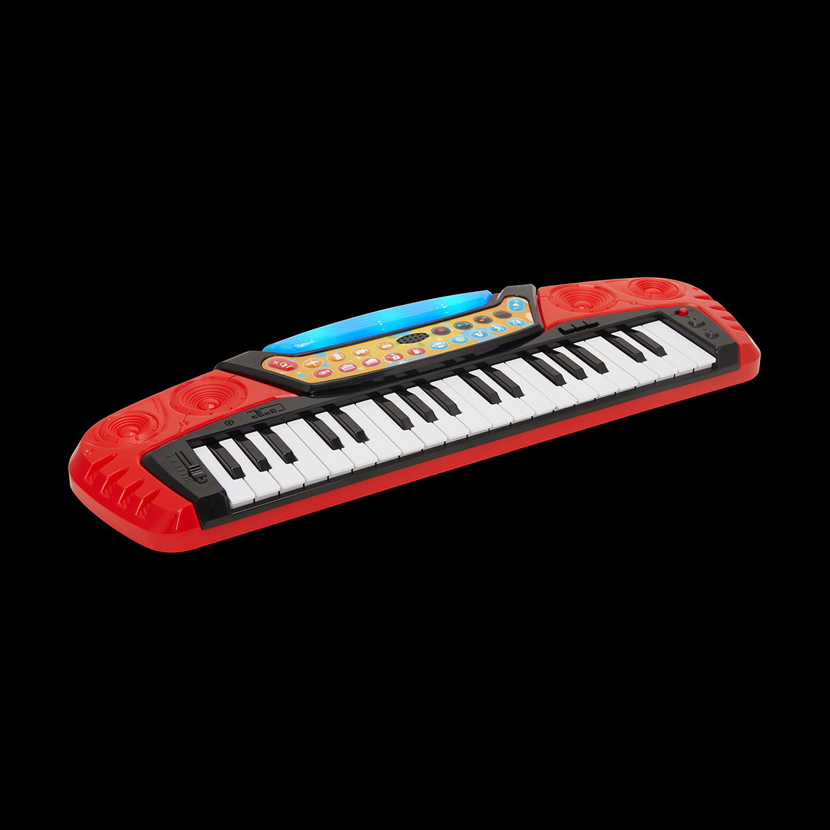 Red Musical Keyboard for 3+ age Battery Powered
