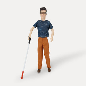 Vision Impaired Harlen Doll