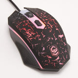 4-in-1 Gaming Combo Pack with LED lights - Black /USB Powered/Remote Control