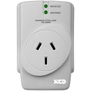 XCD Single Socket Surge Protector -XCDSSSP17 / Ideal for Home Appliances Safety