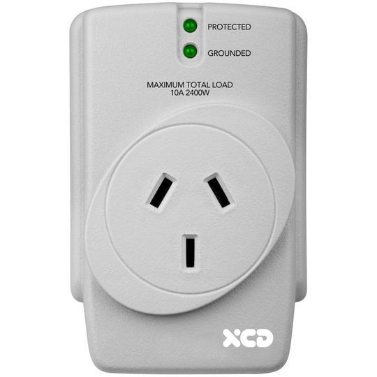 XCD Single Socket Surge Protector -XCDSSSP17 / Ideal for Home Appliances Safety