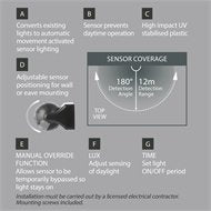 Arlec Movement Activated Security Sensor Light