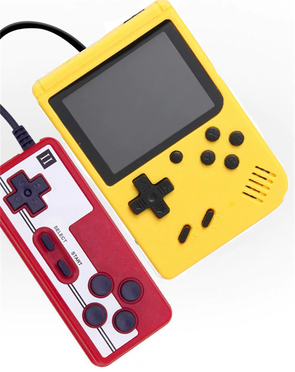 Retro FC 400 in 1 Video Game Console Games GameBoy Pocket go Console - Yellow