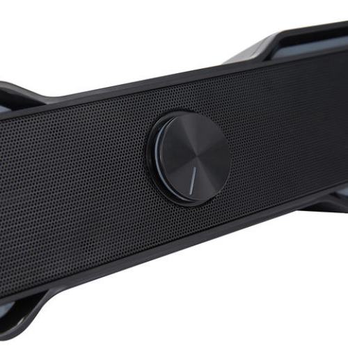 Anko Gaming Desktop PC Soundbar with RGB - Black / 3W x 2