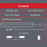 Arlec 57cm 8W Linking Bar Light