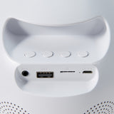 Clock Radio with White Noise & LED Colour - TheITmart
