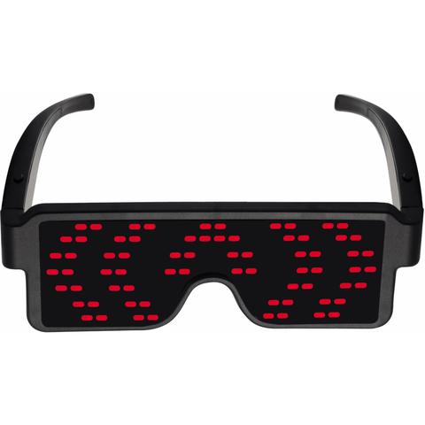 Flea Market Rechargeable LED Party Glasses /8 Different Designs/ Fits Most Head Sizes - TheITmart
