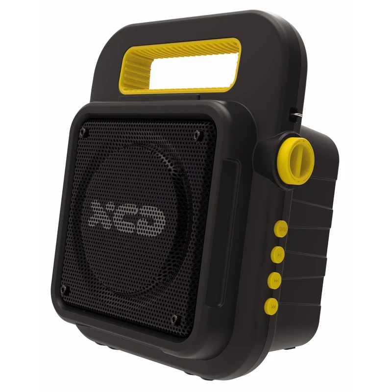 XCD BTS2 Work and Play Bluetooth Tradie Speaker/Black, Orange/Teal, Black/Yellow, Black