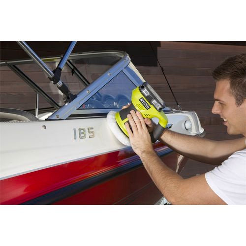 Ryobi One+ 18V Buffer And Polisher - Skin Only - TheITmart
