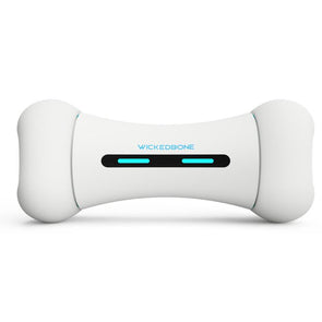 Cheerble Wickedbone Smart Interactive Dog Toy - White