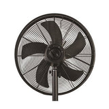 Euromatic 40cm Matte Black Drum Pedestal Fan - PF5BM - TheITmart