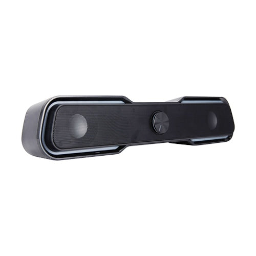 Anko Gaming Desktop PC Soundbar with RGB - Black / 3W x 2