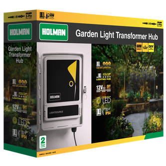 Holman Warm White Garden Light Transformer Hub - TheITmart